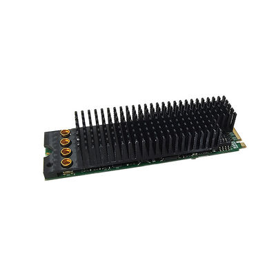 Tableau de capture vidéo de résolution Eco Capture Quad SDI M.2-6904 avec entrée SDI à 4 canaux