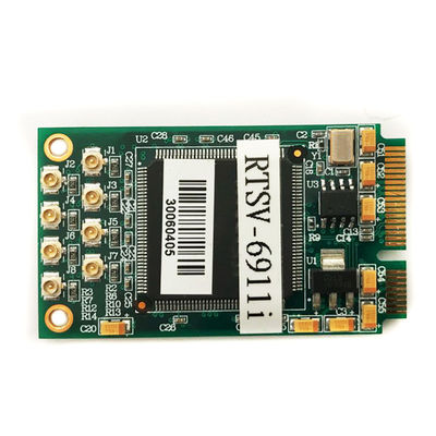 Carte de capture vidéo CVBS RTSV-6911i carte vidéo miniPCIe avec 8 canaux PAL/NTSC/RS170