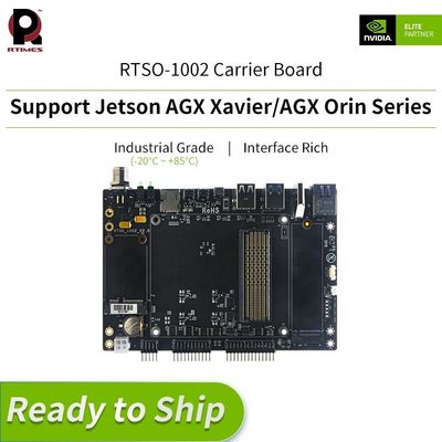 Embedded Oui RTSO-1002 Plaque de support pour NVIDIA Jetson AGX Orin Module Edge Computing