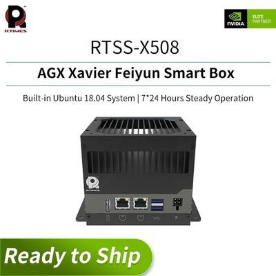 Jetson AGX Xavier Kit de développement et Feiyun Smart Box RTSS-X508 Entrée d'alimentation 9V 20V CC