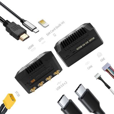 Jetson Orin Nano 4GB Module de ventilateur Casse de dissipation de chaleur pour la robotique de nouvelle génération
