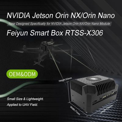 Jetson Orin Nano 4GB Module de ventilateur Casse de dissipation de chaleur pour la robotique de nouvelle génération