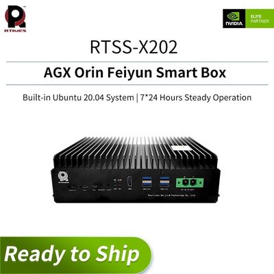 Conduction de la dissipation de chaleur Jetson AGX Orin 32 Go Module SATA Smart Box RTSS-X202-SATA