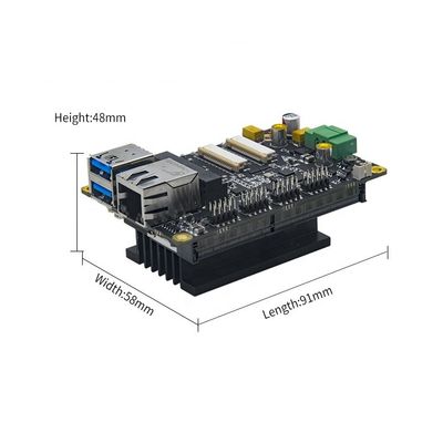 Kit de développement NVIDIA Jetson Nano RTS-NANO-DK01 avec 4 Go de RAM et boîtier de caméra intégré