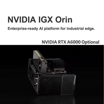 262.7 x 382 x 151.2 mm NVIDIA IGX Orin Kit de développement 940-23840-0001-000 Jusqu'à 1705 TOPs