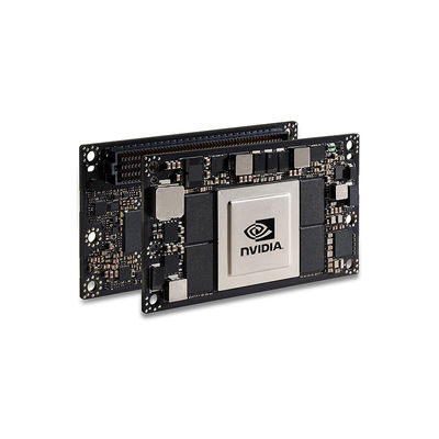 Rectangle Nvidia Jetson TX2 Kit de développement avec 32 Go eMMC 5.1 stockage et puce réseau