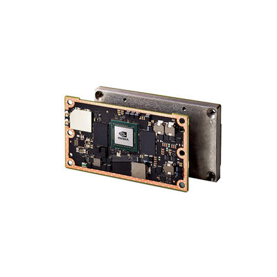 Rectangle Nvidia Jetson TX2 Kit de développement avec 32 Go eMMC 5.1 stockage et puce réseau